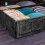 SANA SLEEP Upholstered Bed | Ottoman Frame Grey Plush Fabric With Storage (4FT6 Double) 4