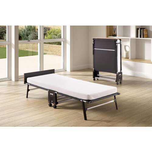 JAY-BE RM80 Rollaway Folding Bed with Memory Mattress with Storage Cover, Single