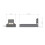Hudson Grey Ottoman Storage Bed Frame with Slatted Headboard Single 3ft 2