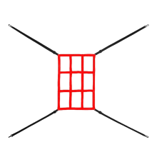 Strike Zone Ziel für Baseball Net Pitching 7X7