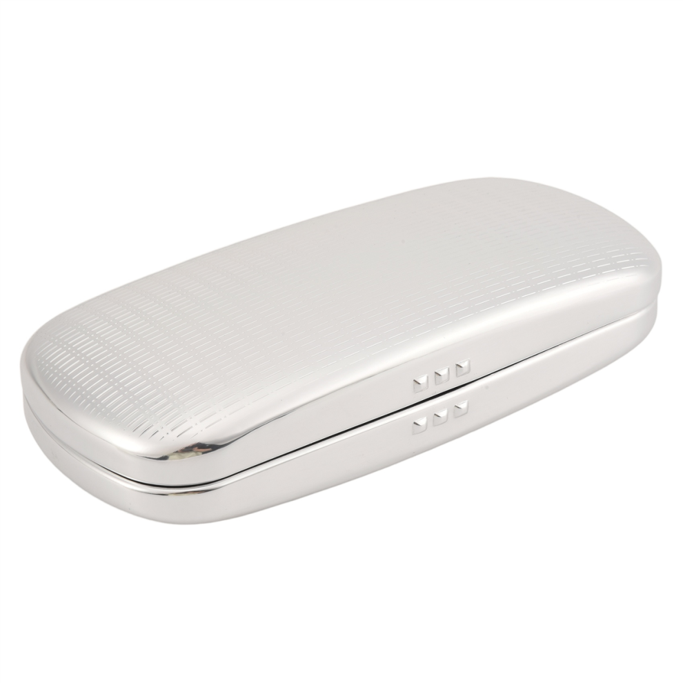 Jojomino Light Glasses Case, Aluminum Eyeglasses Case Striped Spectacles Box