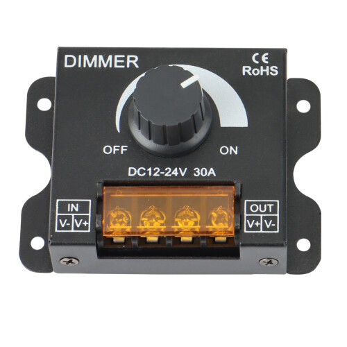 DC 12V-24V LED Light Dimmer Wireless 3 Keys RF Remote Control 1