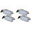 4PCS 18-SMD LED License Plate Lights Error Free for Explorer Escape 1