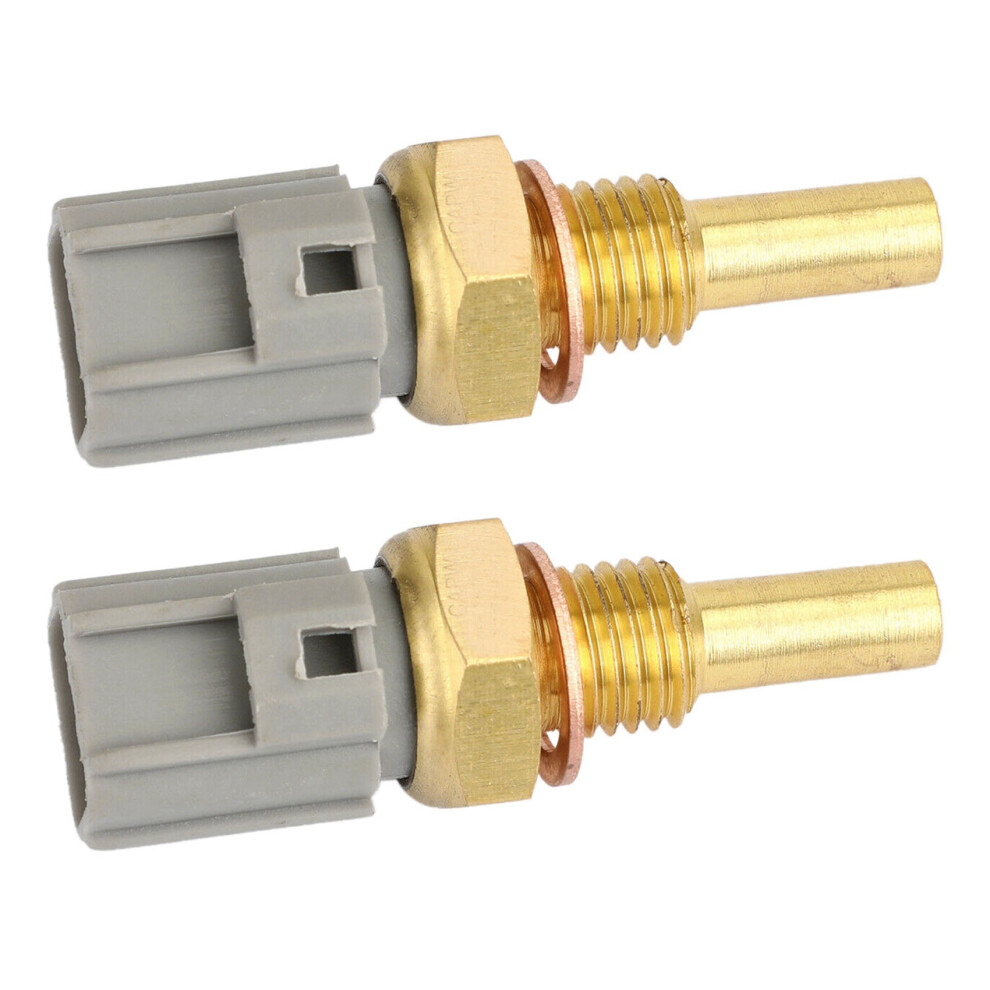2X Coolant Temperature Sensor For 4Runner Celica Land Water Temperature Sensors Gray 4854032492076