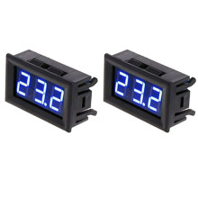 2X DC 12V LED Digital Display Thermometer -50- 110 Celsius Car Meter Temperature Vehicle