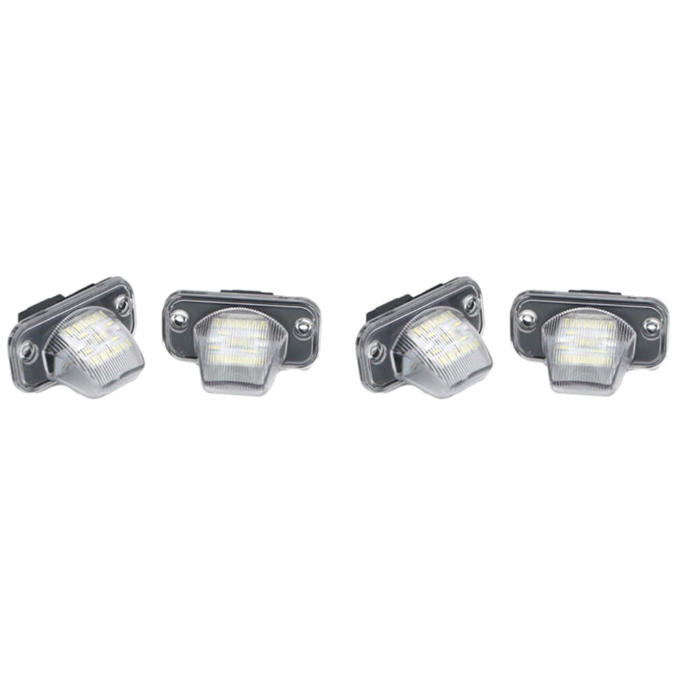 4X Car 18Smd Led License Plate Number For Transporter T4/ Mk4/ B5 B6 Eurova Light 4854032495237