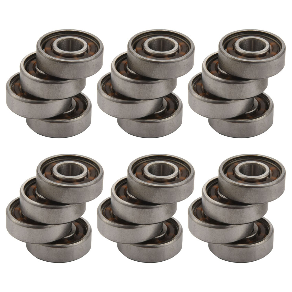 24Pcs 608 Ceramic Ball Bearing Scooter Bearings High Precision Rating Long Lasting 4854032499044