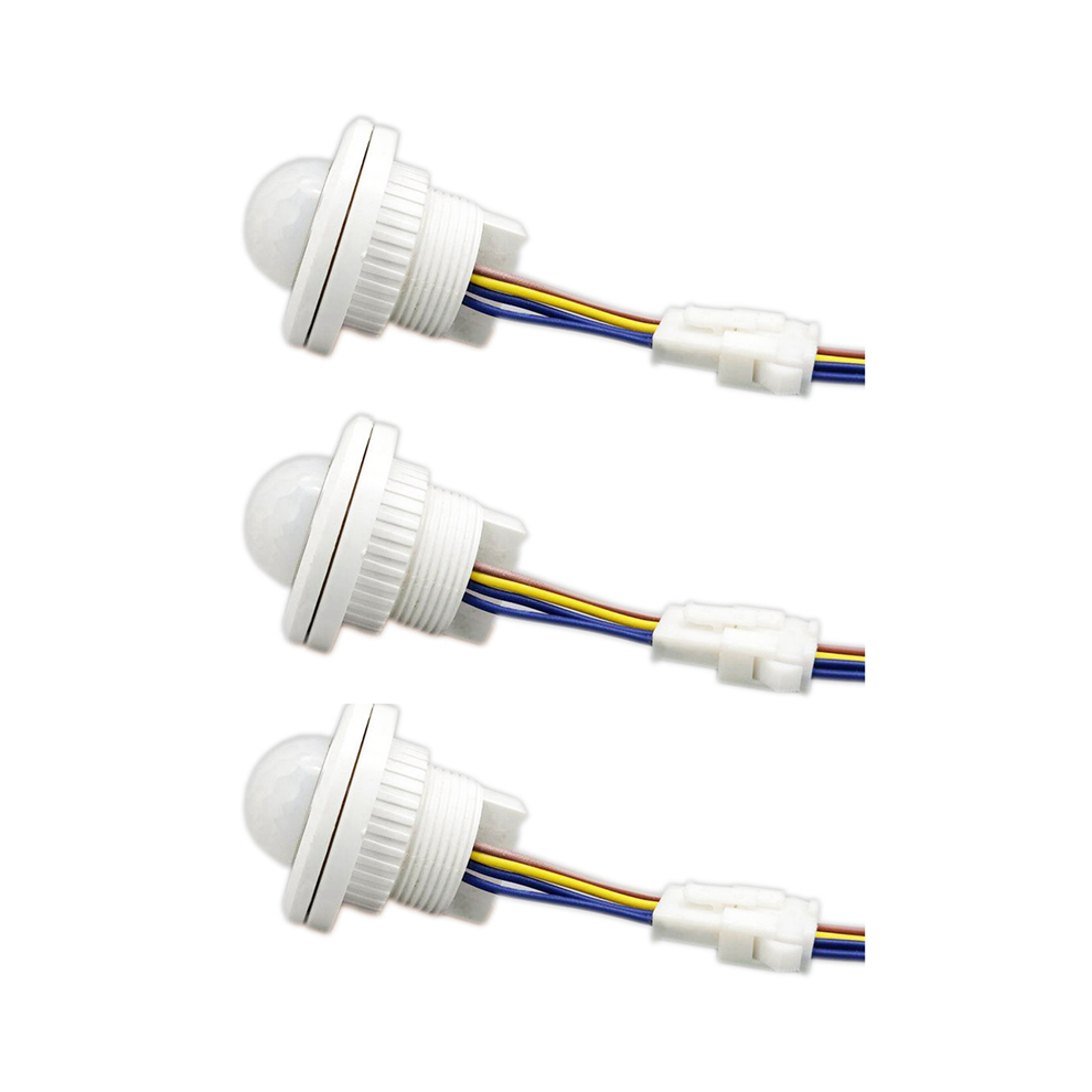 3X Mini Pir Infrared Motion Sensor Detection 220V Adjustable Time Infrared Automatic Led Witch Light 4854032400354