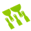 10 Pieces Plastic Knife Set Flexible Paint Scrapers Tool for Spackling, Patching, Decals, Wallpaper, Baking, Wall 4