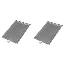 2X Sunshade Roller Blackout Suction Cup Blinds Curtains for Living Kitchen Office Car Window Free-Perforated Curtain C