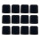 2X Rubber ,,Silicone Pieces,Rubber Tips,Anti-Scratch Protective Cover for Tray 2