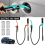Flüssigkeitstransferpumpe mit Durchflussregeldüse, Orange 2