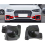 Auto ACC Radar Sensor Decoration Probe Bezel for A4 B9 2017-2021 5