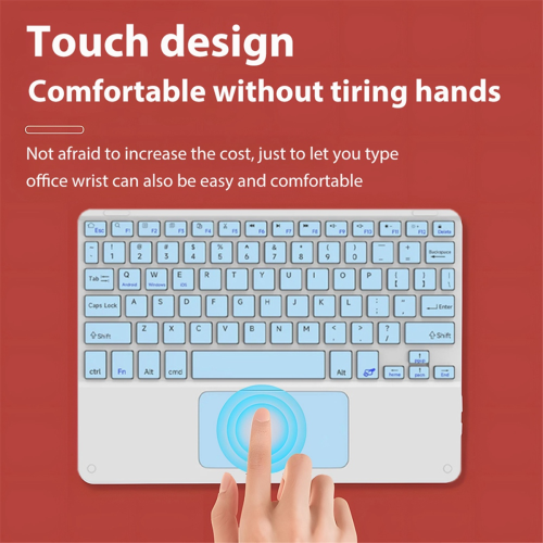 10Inches Touchpad Bluetooth Keyboard and Wireless Mouse Combo Kit 2