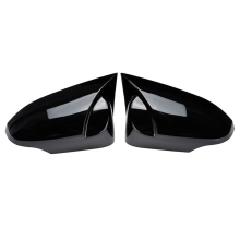 Car Side Rearview Mirror Cover for C- 2017-2021 Black