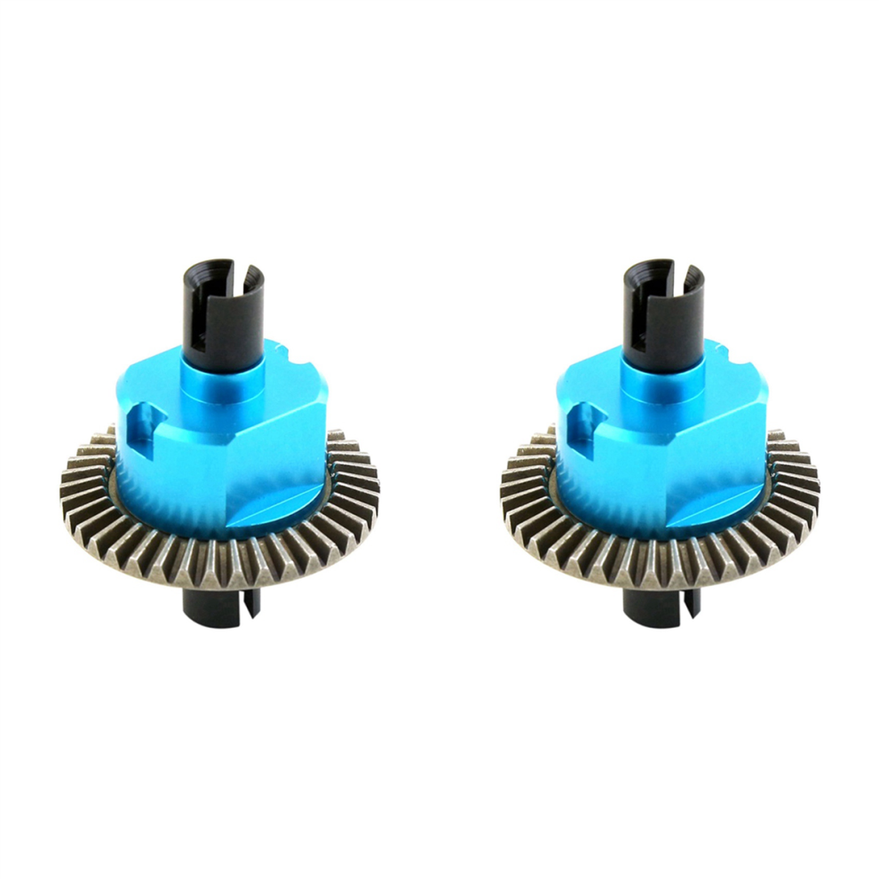 2X All Metal Differential 02024 For 94106 94107 94108 94111 94122 94123 94166 94177 94188 1/10 Rc Car Parts,Blue 4854032422288