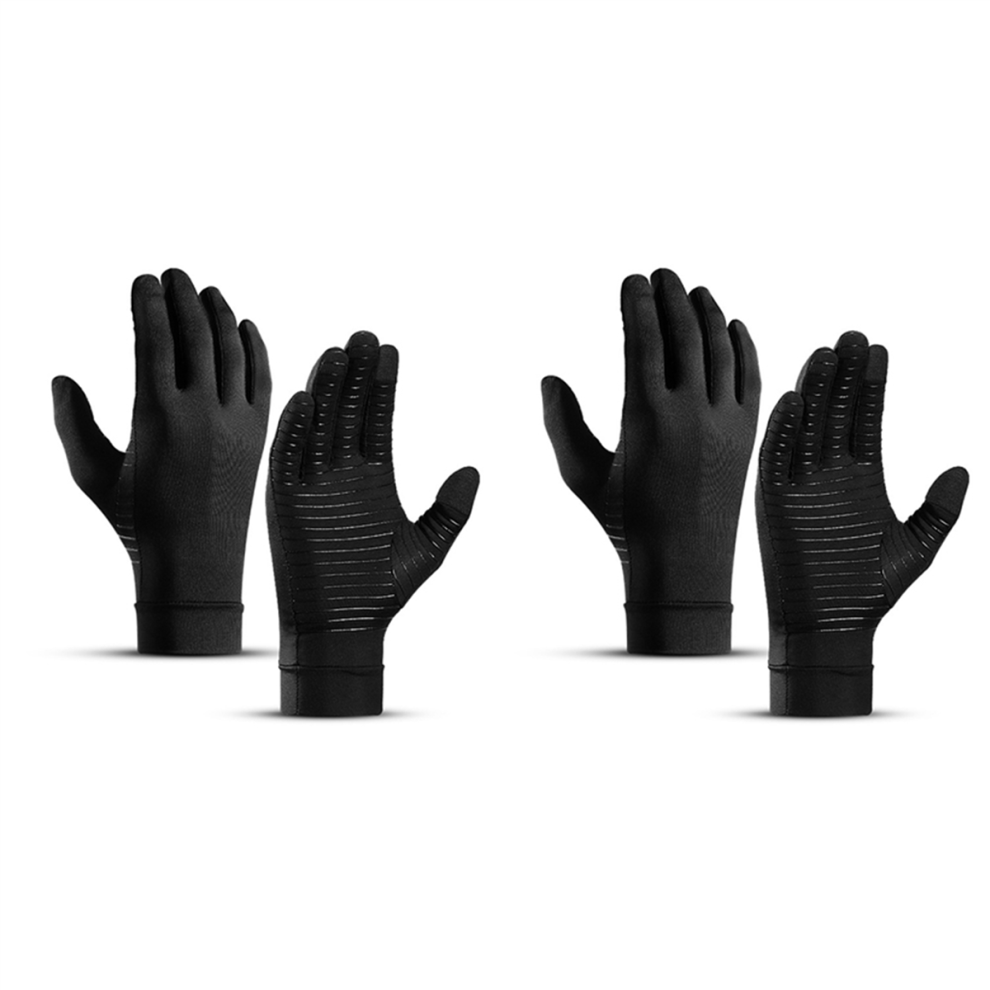 Jojomino 2X Arthritis Gloves Compression For Women & Men, Relieve Carpal Tunnels Pain,Rheumatoid,,L
