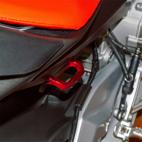 Tail Rear Seat Passenger Handle For 660 RS660(Red) 2