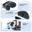 VR Headset 3D Virtual Reality Glasses for & OLED 2