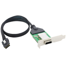 Mini SAS SFF-8087 Host zu HD SFF-8088 Buchse Adapterkabel 0,5M
