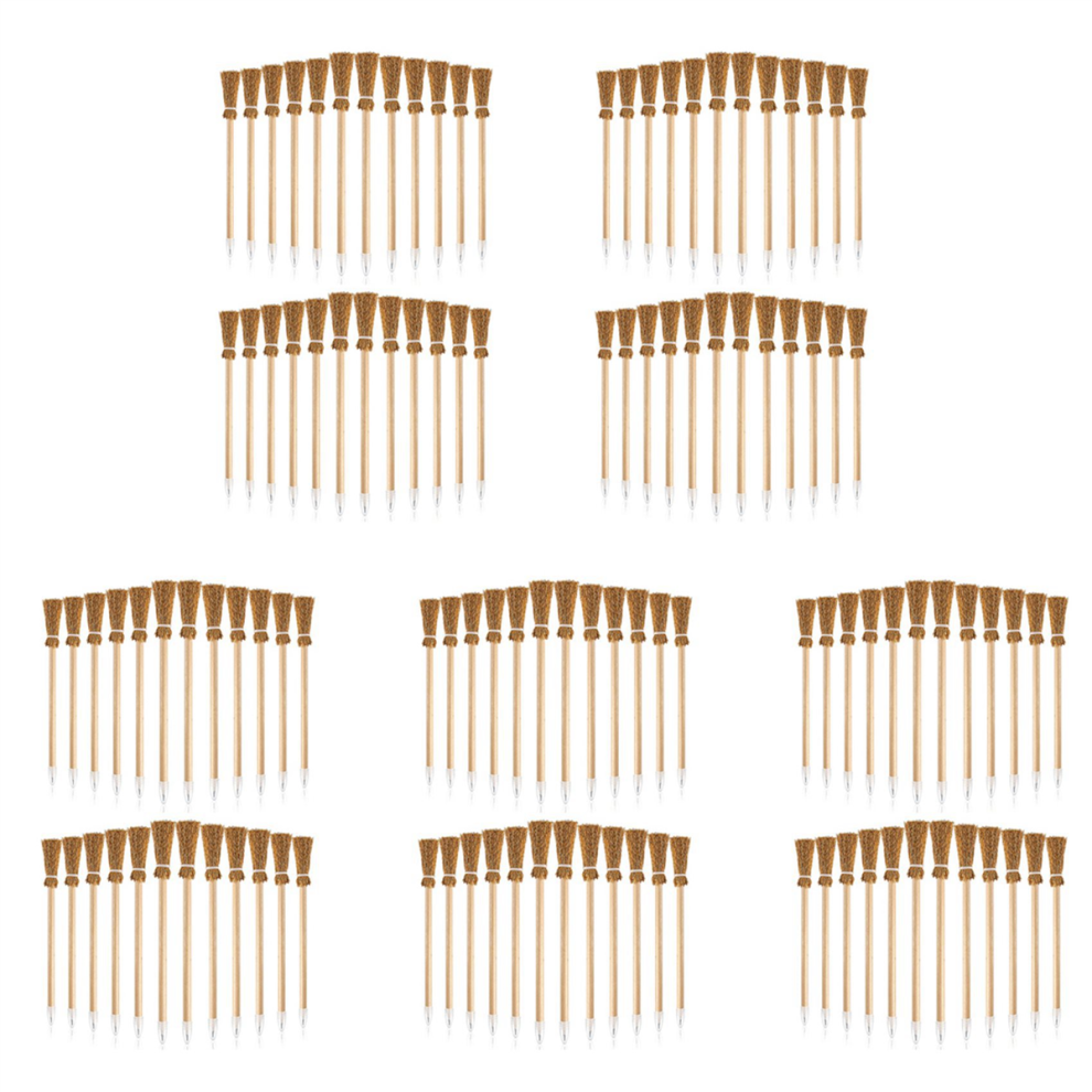 120 Pcs Witch Broom Pencils for Halloween Broomstick Ballpoint Favors Prop Writing-image-OPC-PJQGXSV-NEW