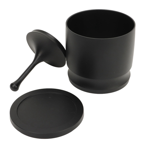 58 mm Kaffeedosierringpresse, Staubschutzbecher