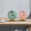 Alarm Clocks,Retro Backlight Simple Design Small Desk Clock Green 5