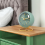 Alarm Clocks,Retro Backlight Simple Design Small Desk Clock White 4