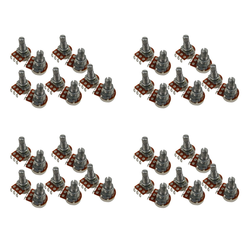 Guitar Small Size Pots A250K Potentiometers for Bass Parts (Pack of 40)-image-OPC-PJQGXZC-NEW