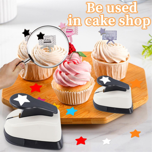 3Pcs Star Hole Punch, Puncher for Crafts 2