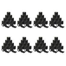 96 Rollen selbstklebende Vliesbandage für Fingergelenke im Außenbereich, 5 cm x 4,5 m, Schwarz