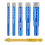 5PCS Dry Diamond Drill Bits for Tile, Ceramic Glass 1