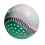 9 Inch Glow in the Dark Baseball,Night Throwing Practice Baseball 5