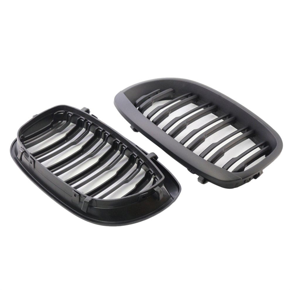 1Pair of Car Center Grilles Front Kidney Grill 51137064317 for-image-OPC-PJQH26P-NEW