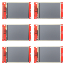 6 stücke 2,8 Zoll 240X320 SPI TFT LCD Display Modul Serielle Schnittstelle 51 Stick ILI9341V STM32