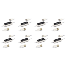 8X USB 2.0 Smart KM Link PC zu Tastatur Maus Teilen Sync Daten Verlängerung Kabel Datei Transfer Schalter