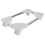 Tower Stand,Adjustable Mobile CPU Stand,CPU Holder White 1