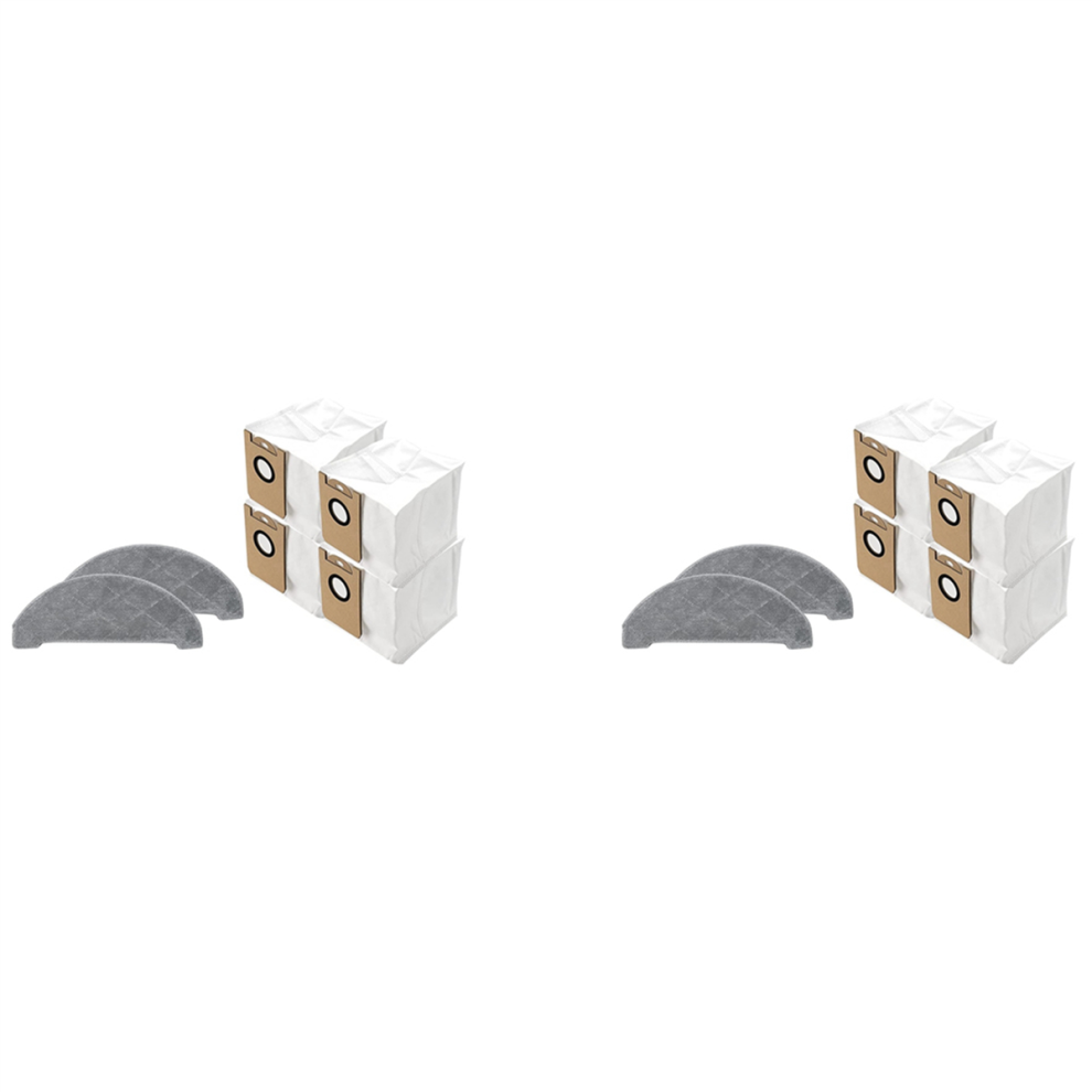 2Set For N2 Robot Vacuum Accessories Dust Bag And Mop Kits 4853330371526