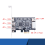 PCI-E 1X IEEE 1394A 4-Port(3+1) Firewire-Kartenadapter 4
