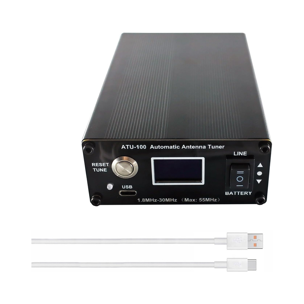 Atu-100 Antenna Tuner For Ham Radio 1.8-55Mhz Automatic 4853330381839
