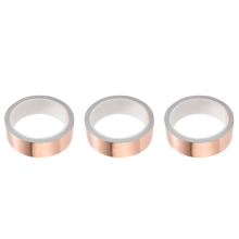 3Pcs 30mm X10M Kupfer Folie Klebeband Klebstoff Abschirmung Gitarre Schnecke Barriere Werkzeug