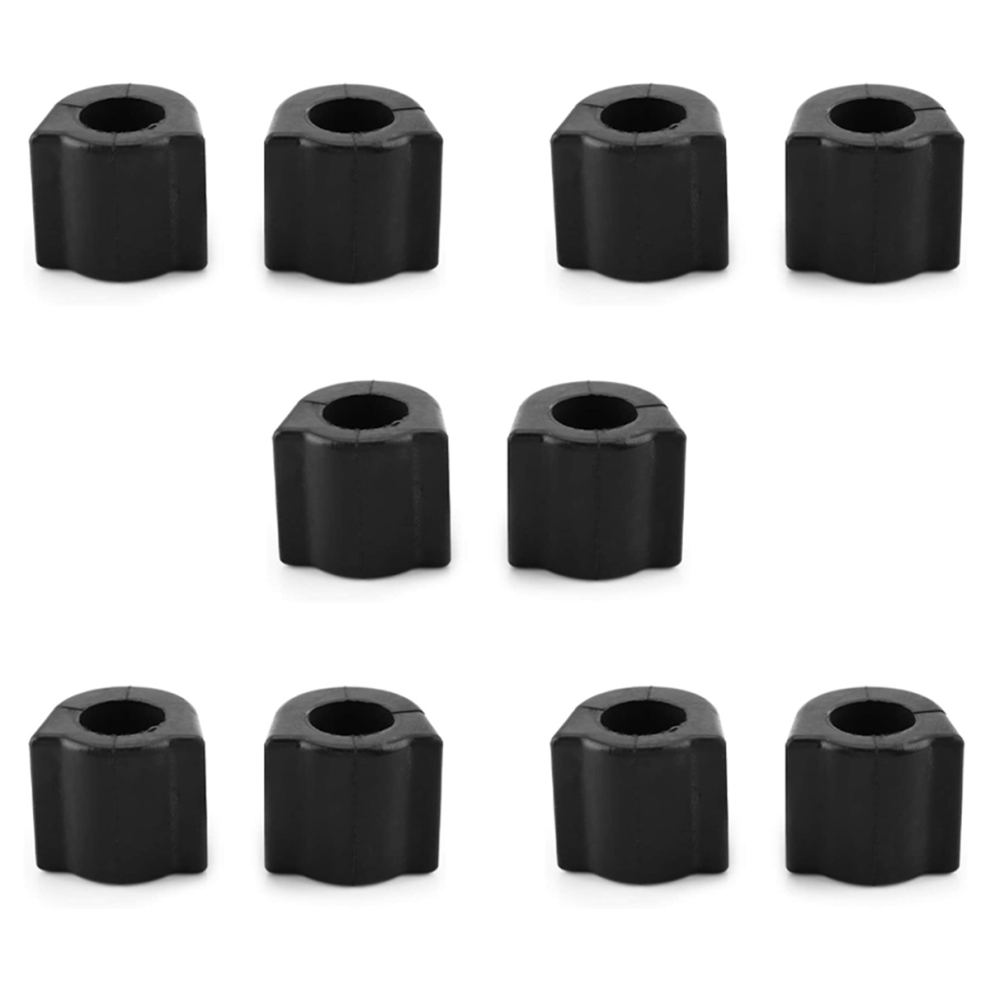 10X 2123230965 Front Stabilizer Bushing 25Mm Sway Bar For E Class W212 2009-2016 Black 4853330382522