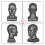 Male Mannequin Professional Manikin (Grey) 1