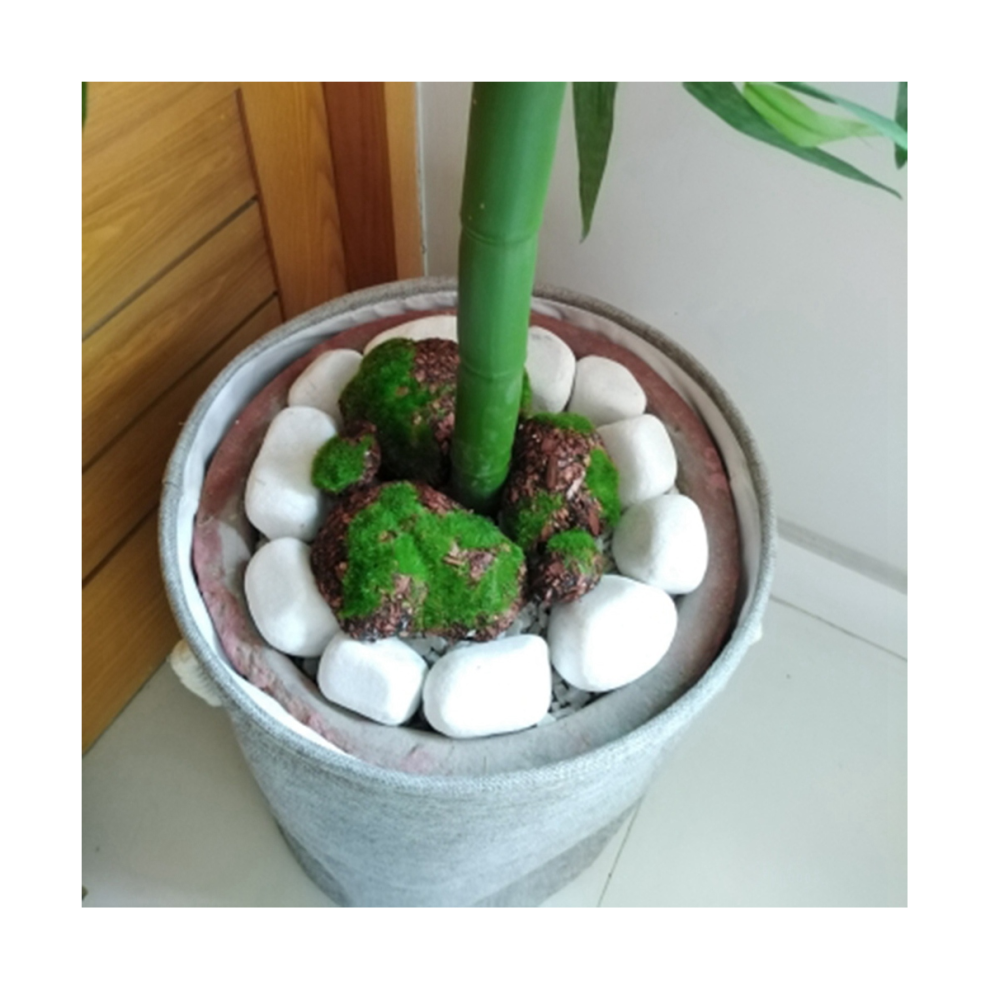 24 Pcs Rocks Decorative,Artificial Fake Rock, Moss Decor For Garden Diy Floral Arrangements 4853330391647