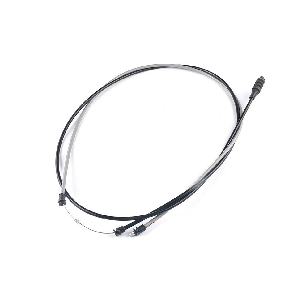 Front Engine Hood Release Cable For E-Class E200 E220 Black 4853330397472