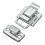 12X Metal Snap Suitcase Lock 30X43mm Silver 3