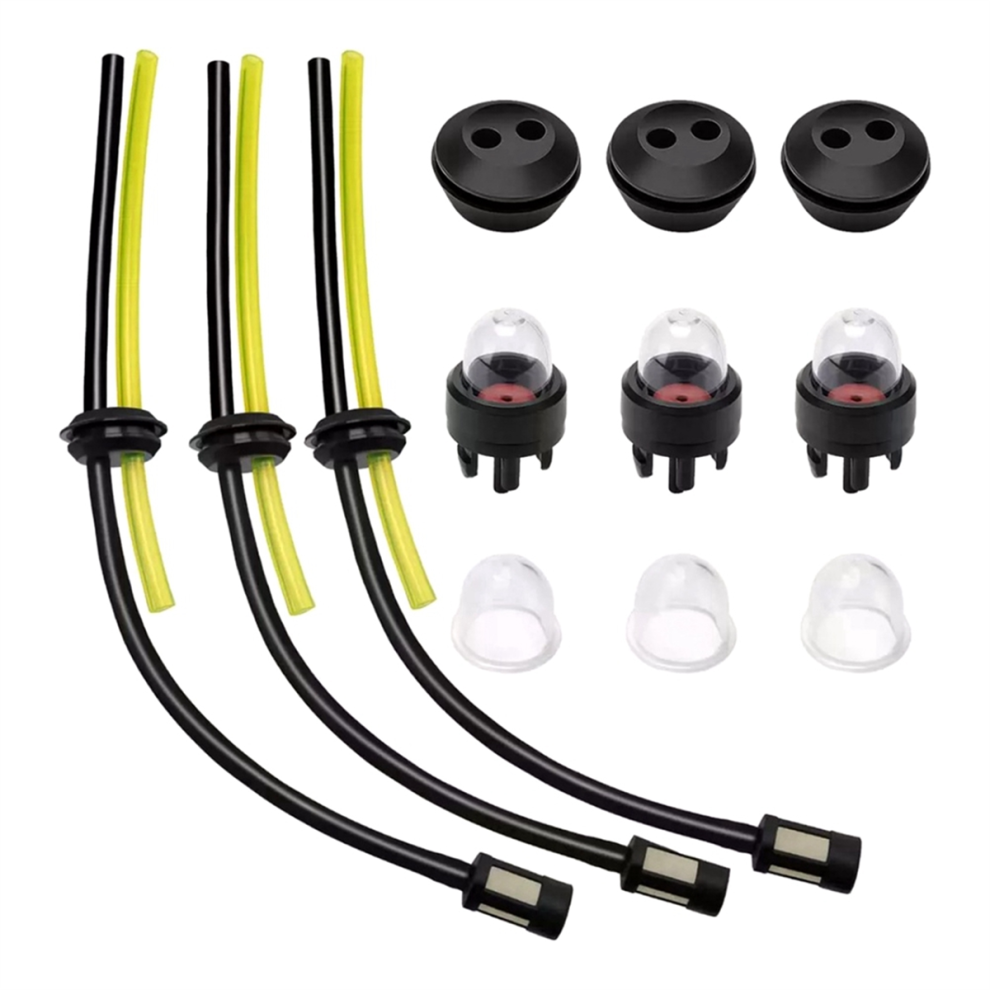Fuel Filter Hose Seal With Priming Bulbs For Brushcutter Trimmer-image-OPC-PJQH9V7-NEW