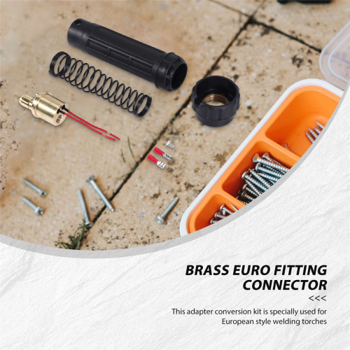 Euro Fitting Anschluss Messing Mig Schweißbrenner Adapter für CO2 2
