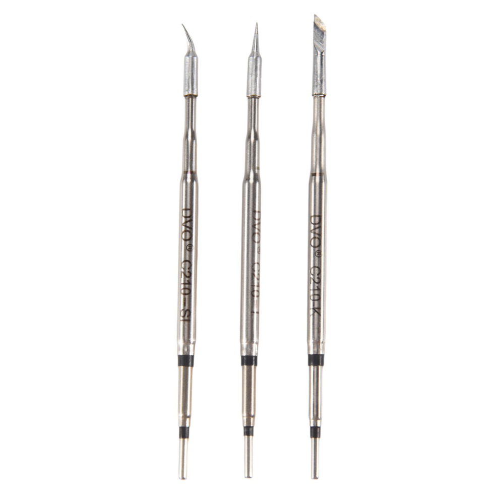 3Pcs For C210 Soldering Tips Welding Iron Head T210 Handle Cd-2Sd/2She Solder Station 4853080297961