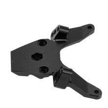 Aluminiumlegierungs-Vorderwand RC-Truck-Upgradeteile für LOSI 1/18 Mini T 2.0 2WD Schwarz